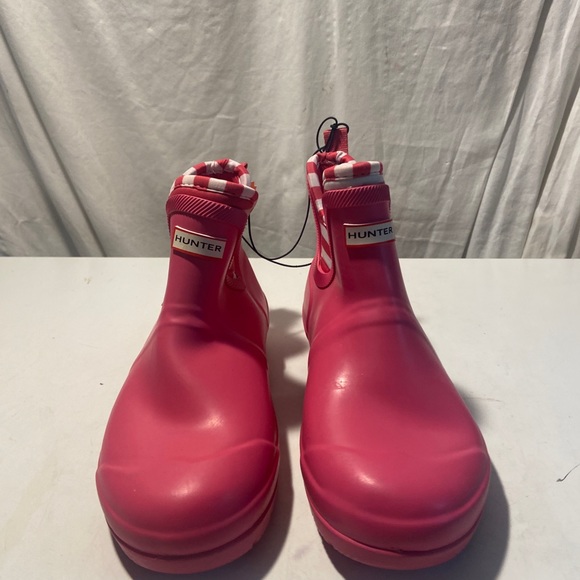 Hunter pink rubber girls boots size 5 NWT - Picture 6 of 6